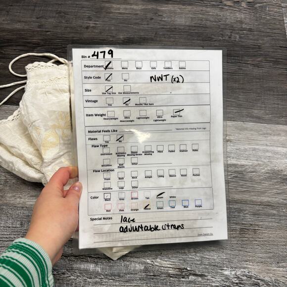 NWT Free People Intimately Elisa‎ Ivory Womens L Lace Trim Flowy Boho Tunic Top - Picture 7 of 8